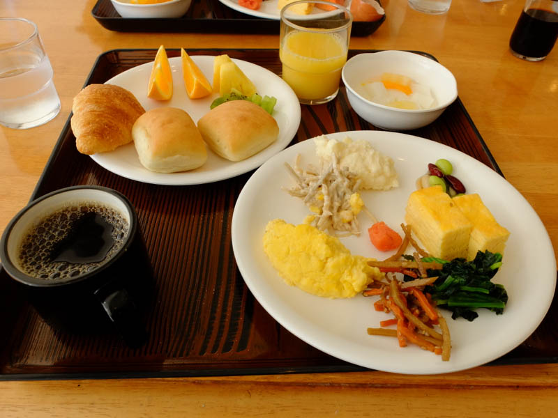 朝食ビュッフェ