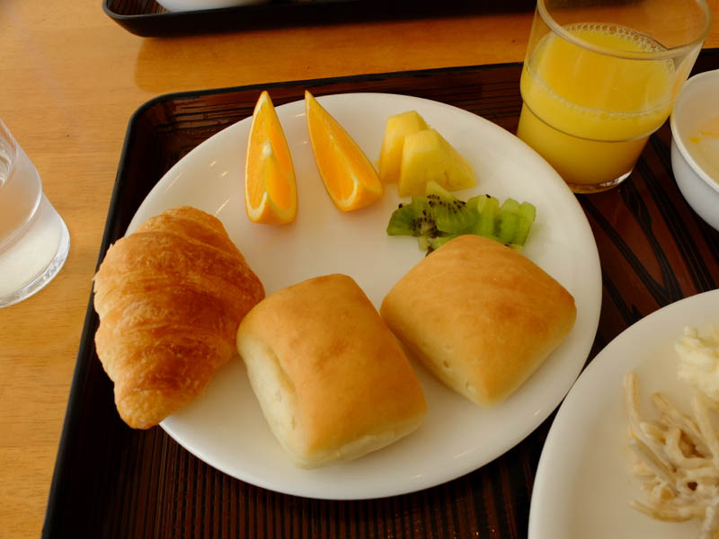 朝食ビュッフェ