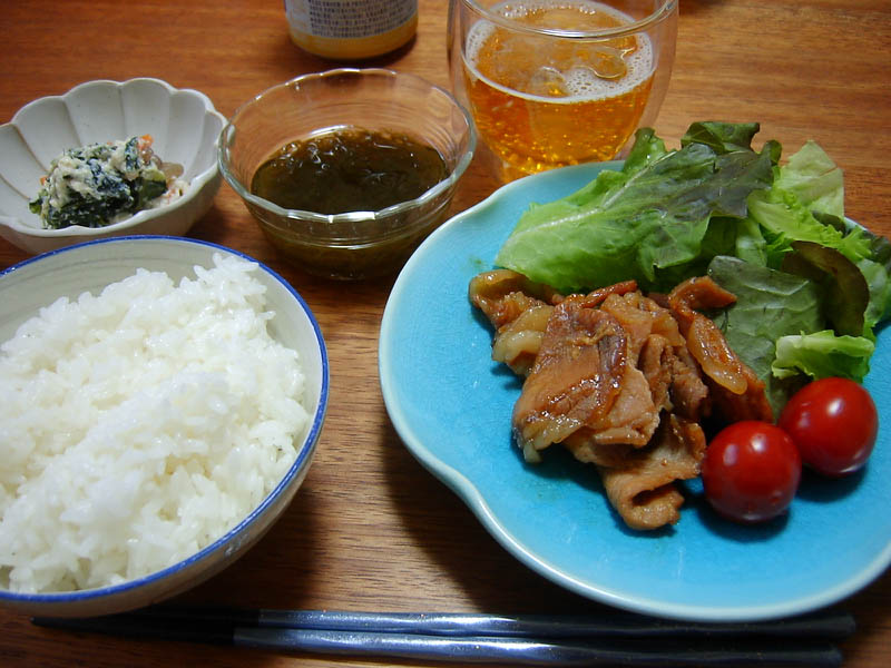 豚肉の味噌炒め