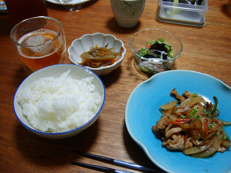 豚肉と玉ねぎのあま旨炒め