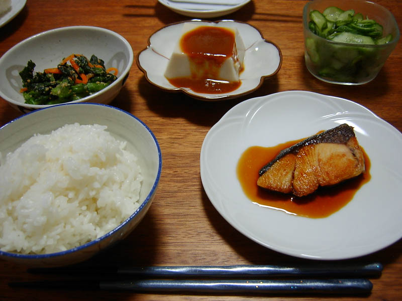 ブリの照り焼き