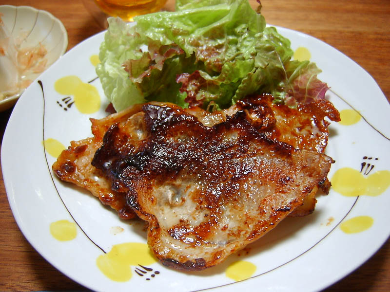 豚肉の生姜焼き