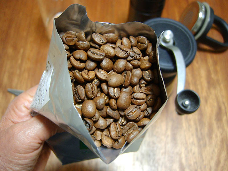 森のコーヒーを開封