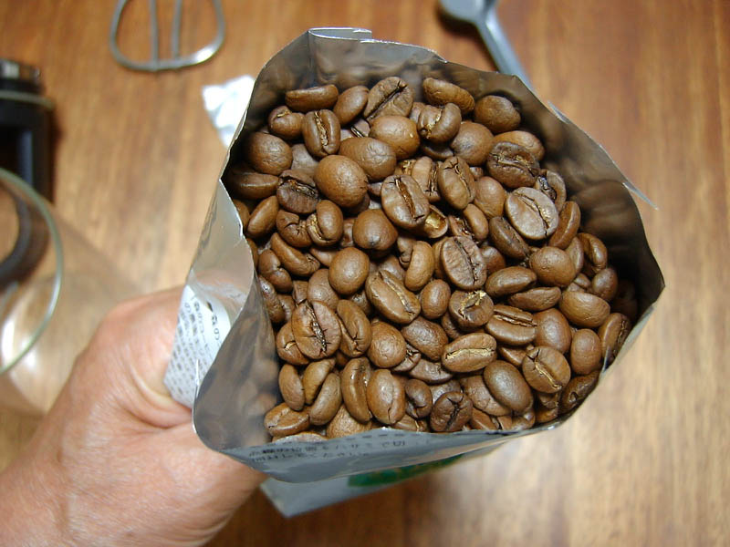 森のコーヒーを開封