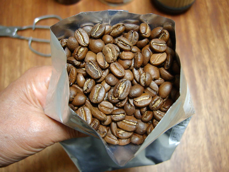 インドコーヒーを開封