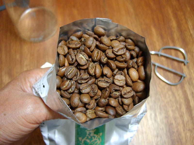 森のコーヒーを開封