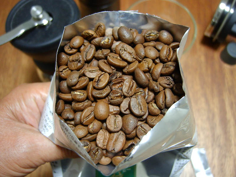 森のコーヒーを開封