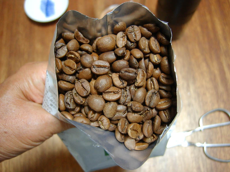森のコーヒーを開封
