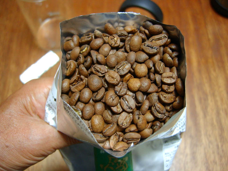 森のコーヒーを開封