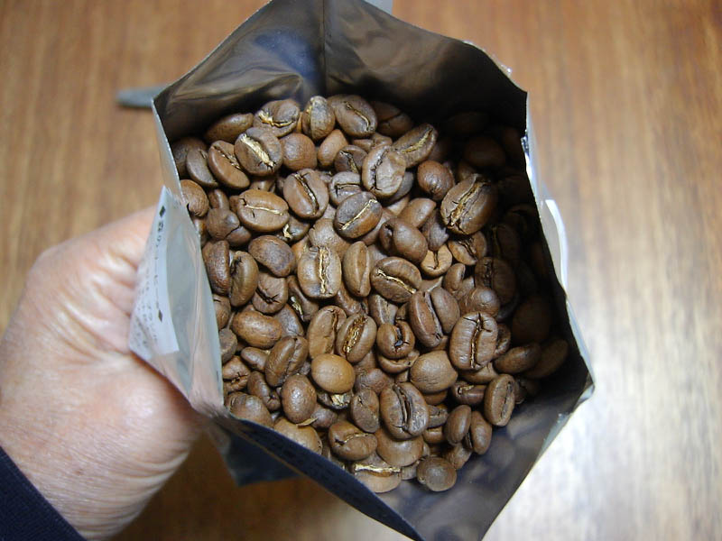 森のコーヒーを開封