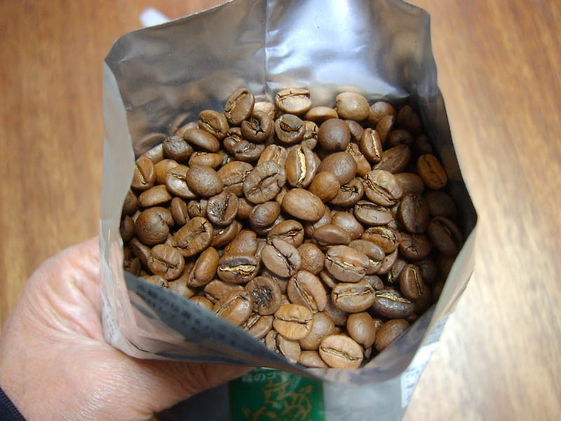 森のコーヒーを開封