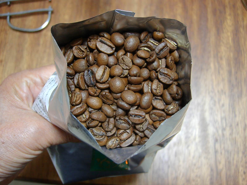 森のコーヒーを開封