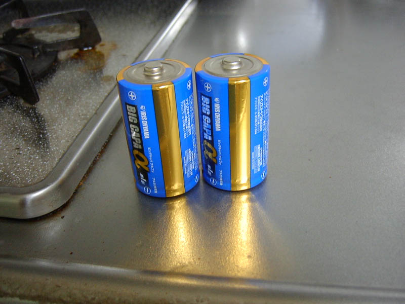 ガスコンロの故障の原因は電池