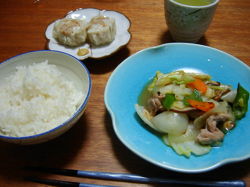 豚肉とうずら入り八宝菜