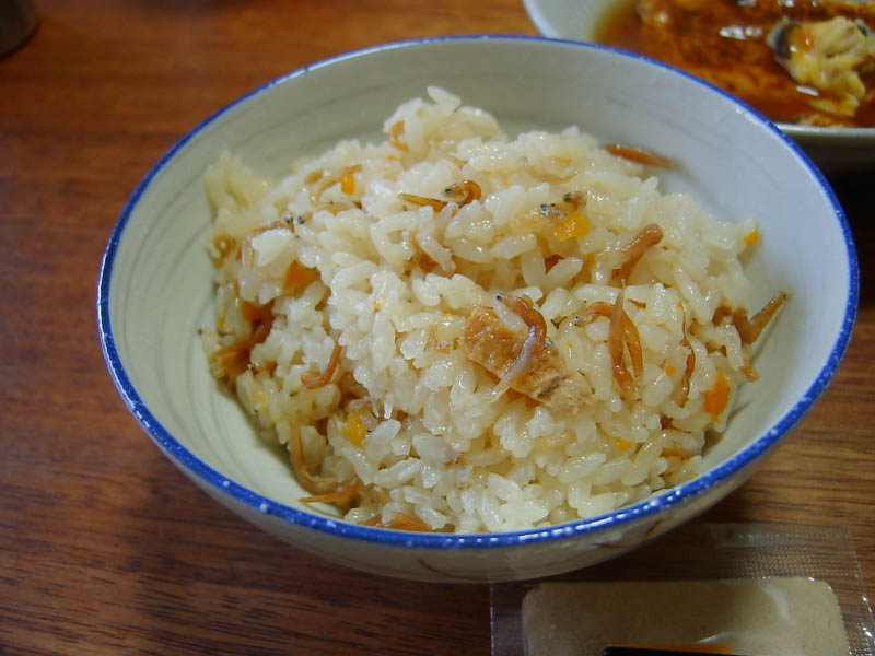 じゃこの炊き込みご飯