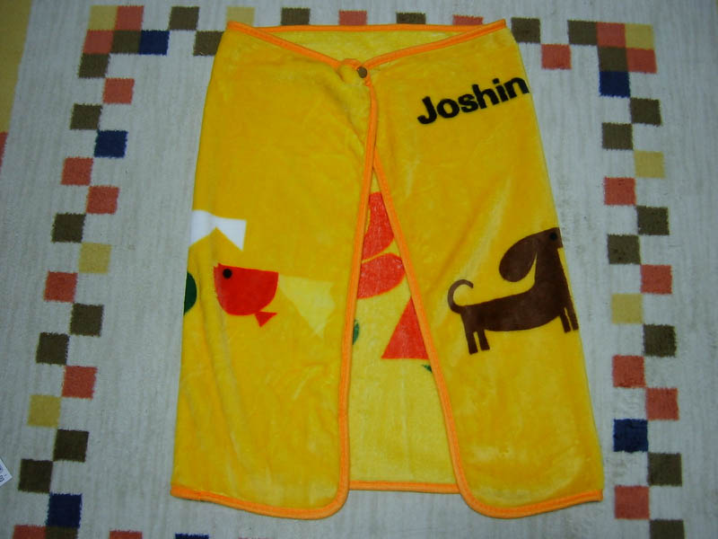 ジョーシンのクレパスの膝掛け