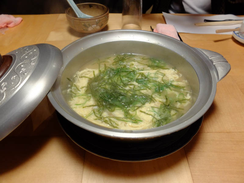 ホテルの旬の蟹会席料理