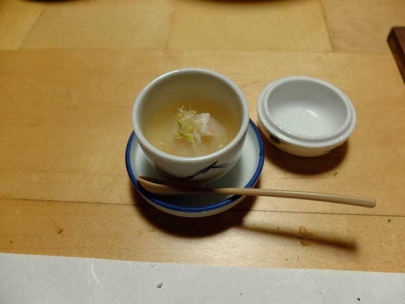 ホテルの旬の蟹会席料理