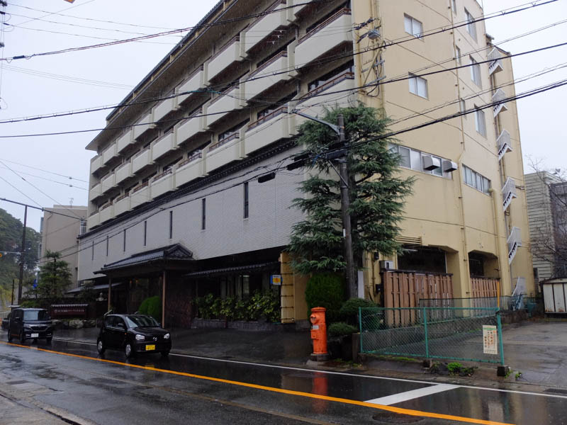 ホテルの部屋に