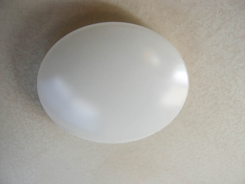 LEDシーリングライトを取り付けた