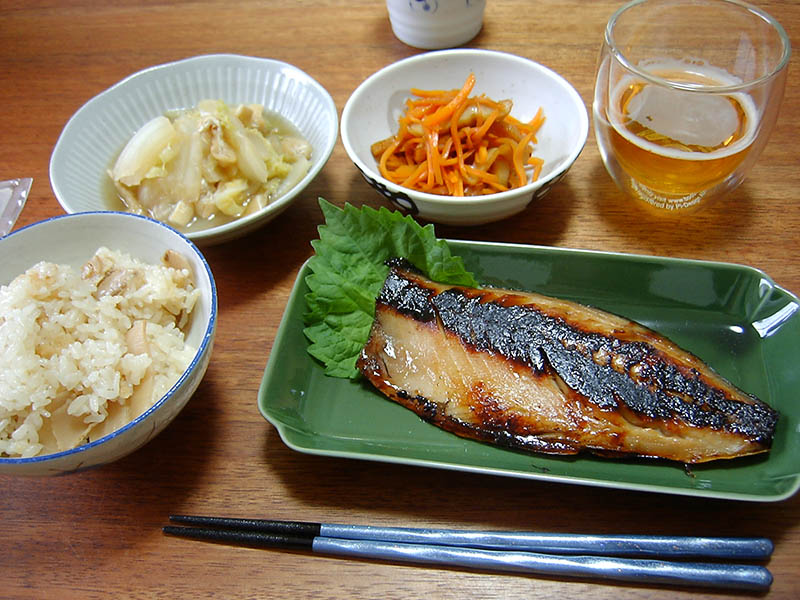 鯖のみりん干し焼き