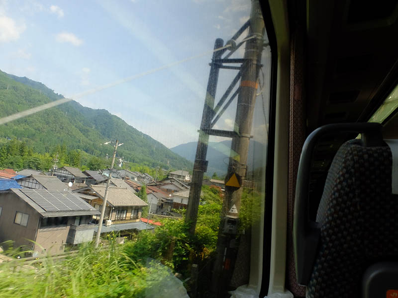 名古屋から特急しなので塩尻へ