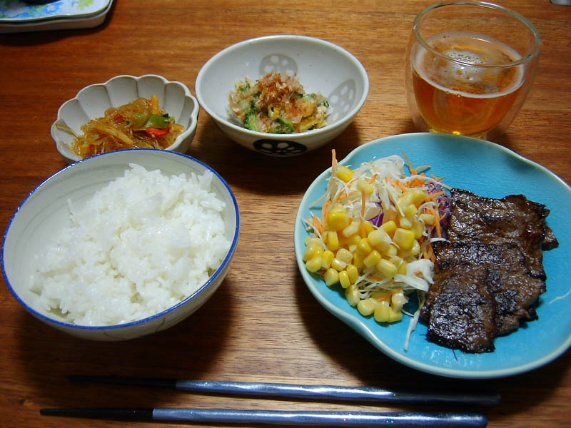 黒毛和牛のステーキ