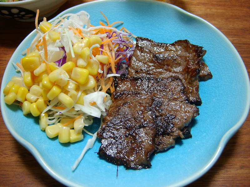 黒毛和牛のステーキ