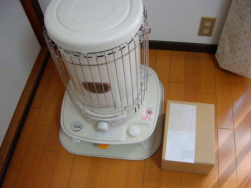 コロナ石油ストーブのしん交換