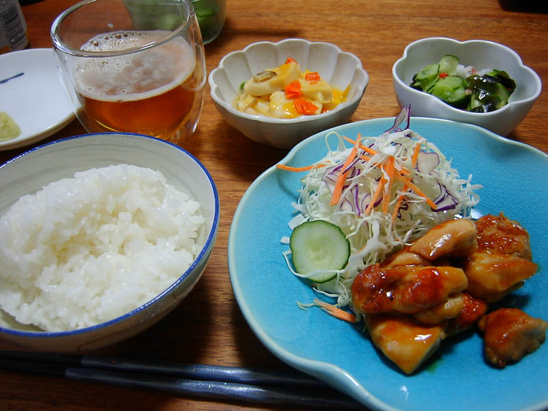 鶏肉の照り焼き