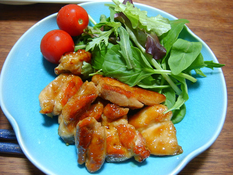 チキンの照り焼き