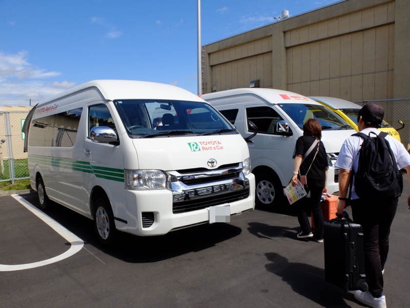とかち帯広空港からレンタカー