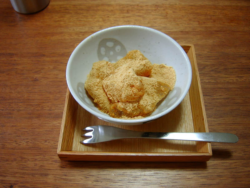 手作りわらびもち