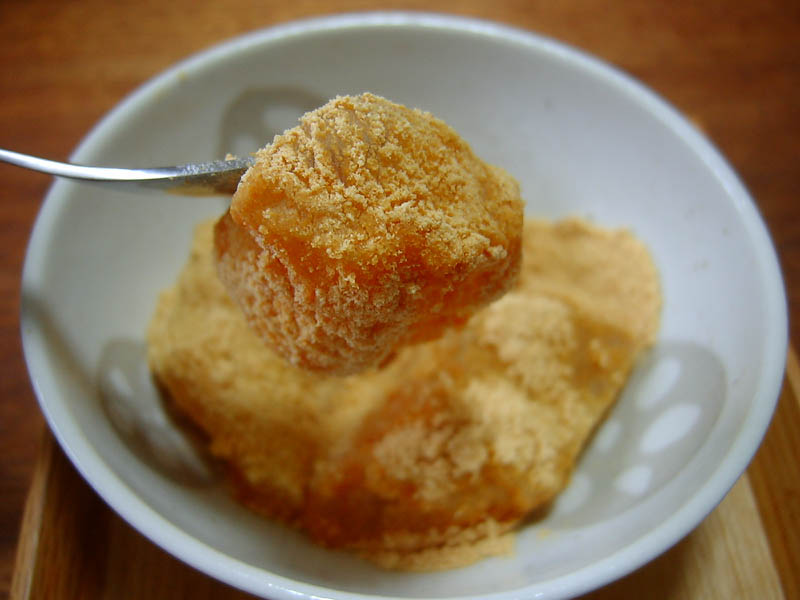手作りわらびもち