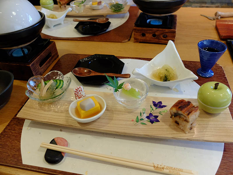 王ヶ頭ホテルの夕食