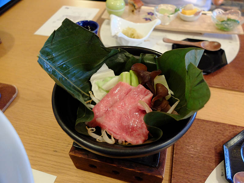 王ヶ頭ホテルの夕食