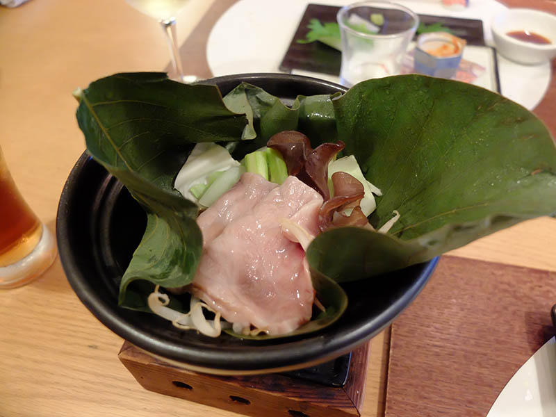 王ヶ頭ホテルの夕食