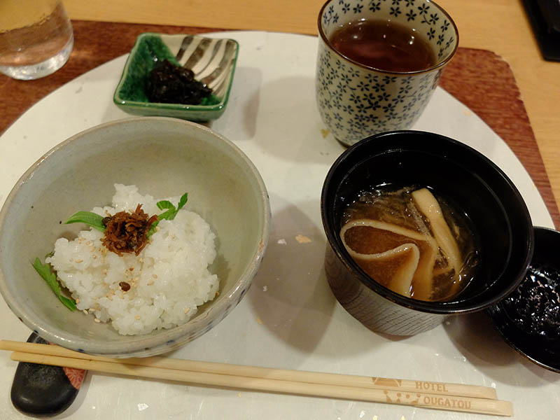 王ヶ頭ホテルの夕食