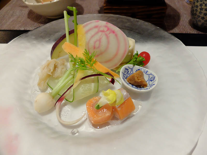 王ヶ頭ホテルの夕食