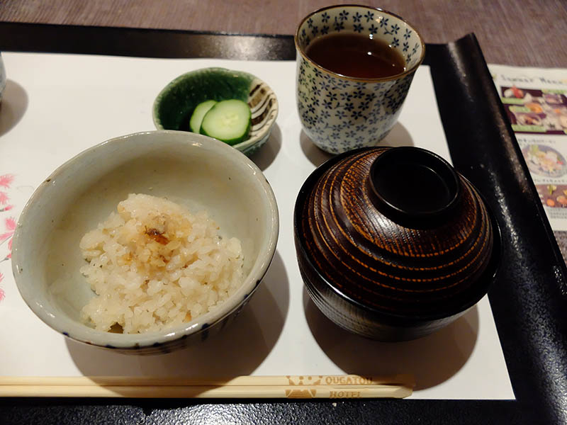 王ヶ頭ホテルの夕食
