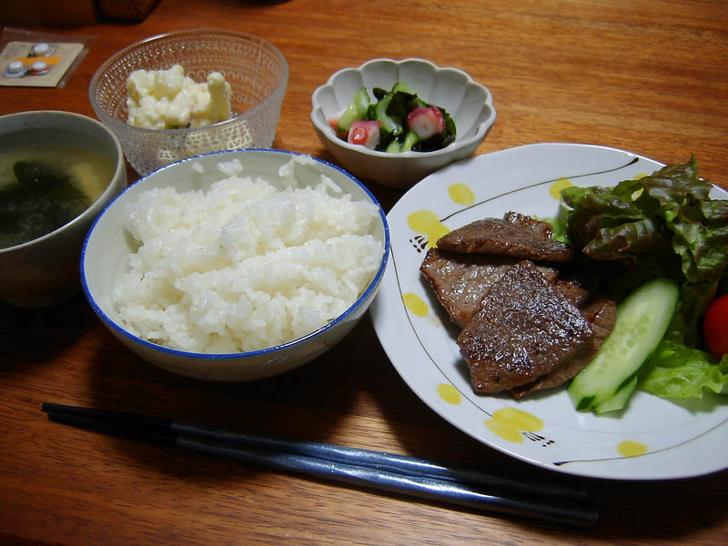 黒毛和牛のステーキ