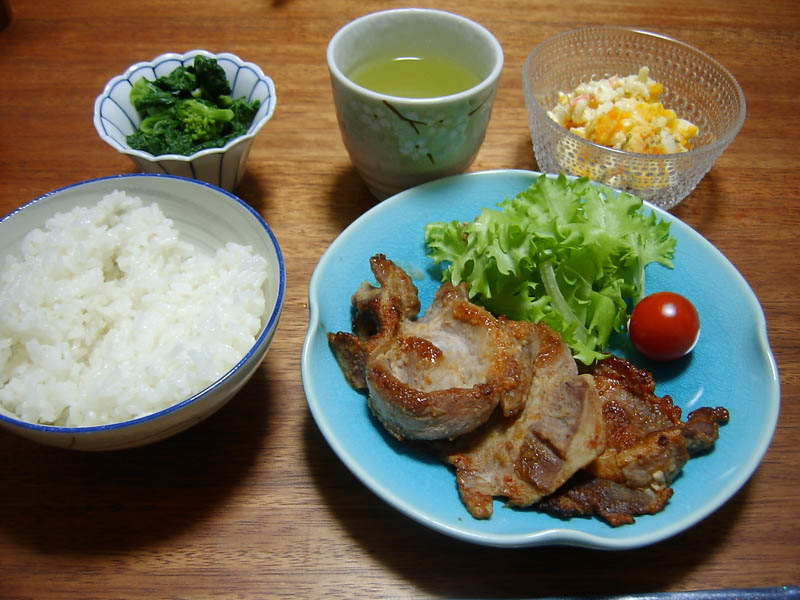 豚肉の生姜焼き