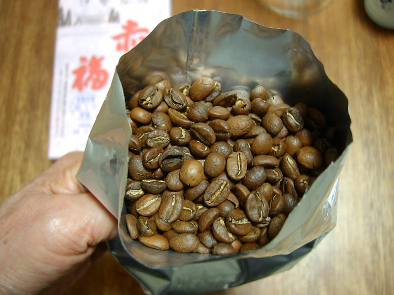 インドコーヒーを開封