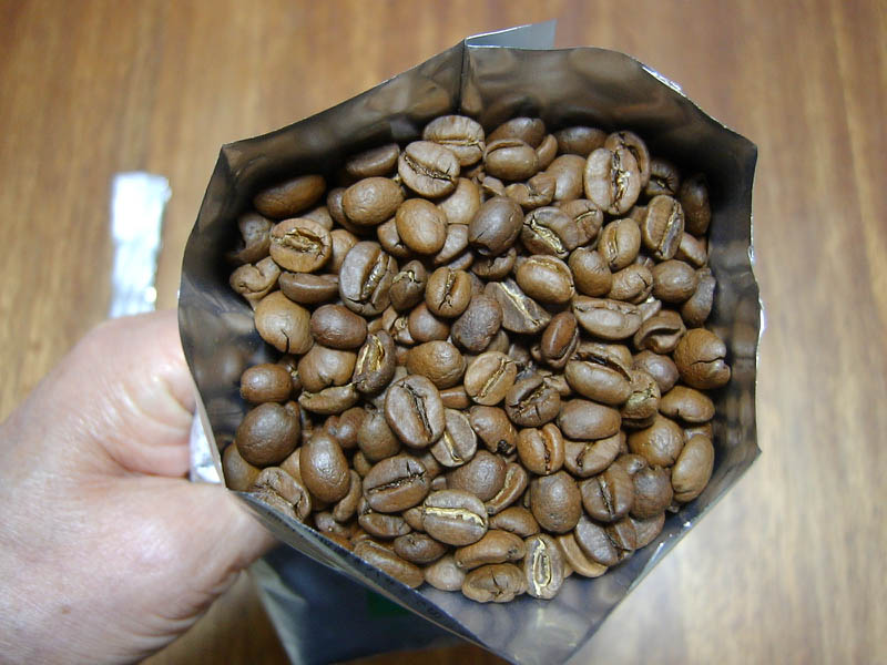 森のコーヒーを開封