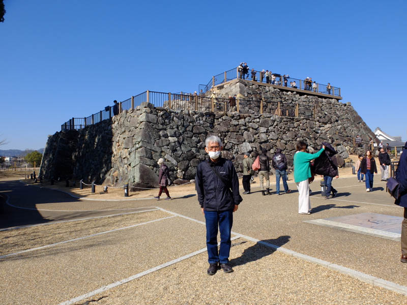 大和郡山城跡へ