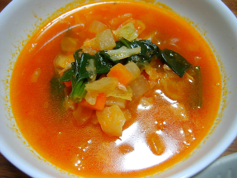 冬野菜のミネストローネ