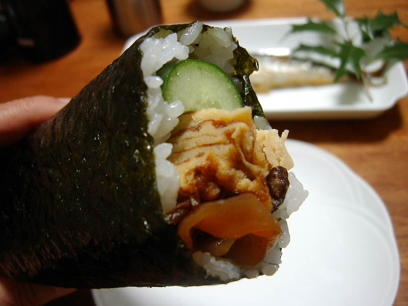 節分いわしと巻き寿司