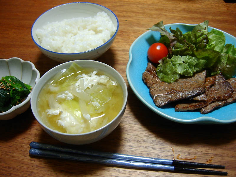 黒毛和牛のステーキ