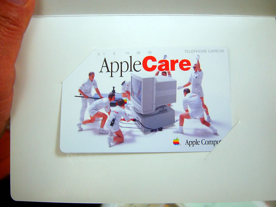 Apple Care テレホンカード