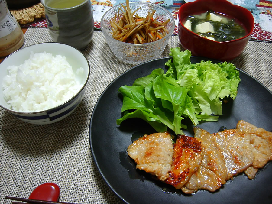 豚肉の味噌焼き